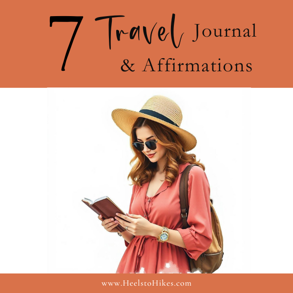 Every great journey deserves space to reflect and inspire. As part of our Heels to Hikes launch, we’ve created a free gift just for our SOLEmates: a bundle of Travel Journal Prompts + Affirmation Cards. Use the prompts to capture your stories and growth along the way, and carry the affirmations as stylish reminders that your path is powerful, whether in heels or on a trail. Perfect to slip into your tote, travel journal, or phone wallpaper, this gift keeps your travels soulful, practical, and uniquely yours